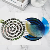 Silicone Mould Dried Flower Resin Craft Calendar Mold