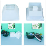 Silicone Mould Dried Flower Resin Decorative Craft Square Storage Box Epoxy Mold