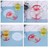 Silicone Mould Dried Flower Resin Craft DIY Sun coaster Mold