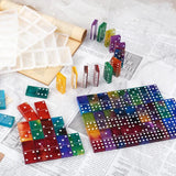 Transparent Silicone Mould Resin Craft DIY Dominoes Mold