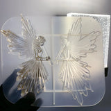 Transparent Silicone Mould Resin Decorative Craft DIY Little fairy Mold