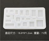 Transparent Silicone Resin Decorative Craft DIY Mold for Jewelry Making
