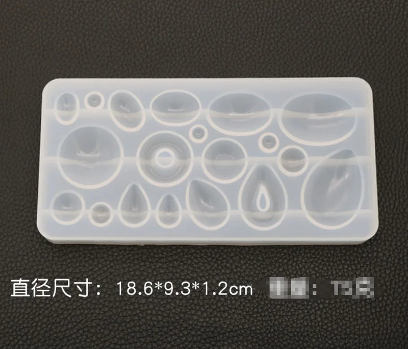 Transparent Silicone Resin Decorative Craft DIY Mold for Jewelry Making