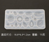 Transparent Silicone Resin Decorative Craft DIY Mold for Jewelry Making