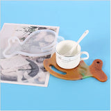 Transparent Silicone Mould Resin Dolphin Coaster Mold