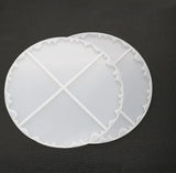 Silicone Mould Necklace Lanugo Mold Resin DIY Craft Wave Coaster