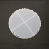 Silicone Mould Necklace Lanugo Mold Resin DIY Craft Wave Coaster