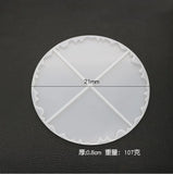 Silicone Mould Necklace Lanugo Mold Resin DIY Craft Wave Coaster