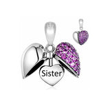 925 Silver Moon Star Safety Chain DIY Beads Fit Charms Bracelet