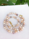 7-8mm Multicolor Freshwater Pearl Necklace 18'