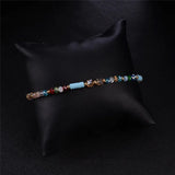 Boho Beads Anklet Colorful Ankle Bracelet for Women