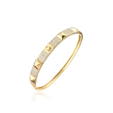 Charm Bangles Copper Zirconia Rhinestone Cuff Bangle Jewelry Gift