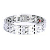 Classic Magnet Health Bracelet For Women Mens Stainless Steel