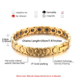 Stainless Steel Hematite Health Care Bracelet
