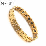Stainless Steel Hematite Health Care Bracelet