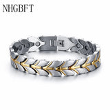 Health Magnetic Wheat Chain Bracelets for Women and Mens