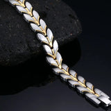 Health Magnetic Wheat Chain Bracelets for Women and Mens