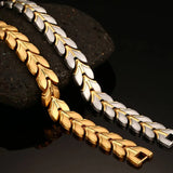Health Magnetic Wheat Chain Bracelets for Women and Mens