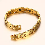 Stainless Steel Women's Health Bracelet Chain Jewelry