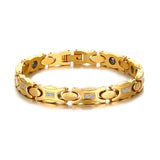 Stainless Steel Women's Health Bracelet Chain Jewelry