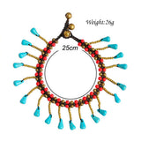 Boho Small Beads Anklets - Beach Foot Chain Jewelry