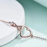NIBASTAR Heart-Shaped Crystal Bangle Wedding Jewelry Gift