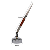360 Rotating Base CrossLock Tweezers Soldering Clamp Jewelry Tools