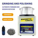 JH-185 Elect. Mag. Polishing Machine Tumbler Jewelry Polisher