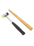 Rubber Hammer Mallet with Wood Ring Mandrel Sizer & Repair Tools