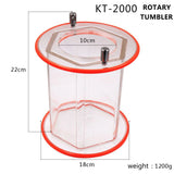 KT2000 KT-6808 Rotary Tumbler Cylinder Roller Jewelry Polisher