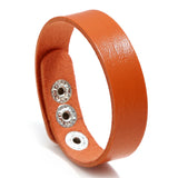 Adjustable Leather Bracelets Charm Bracalete Femme 10 Colors