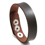Adjustable Leather Bracelets Charm Bracalete Femme 10 Colors