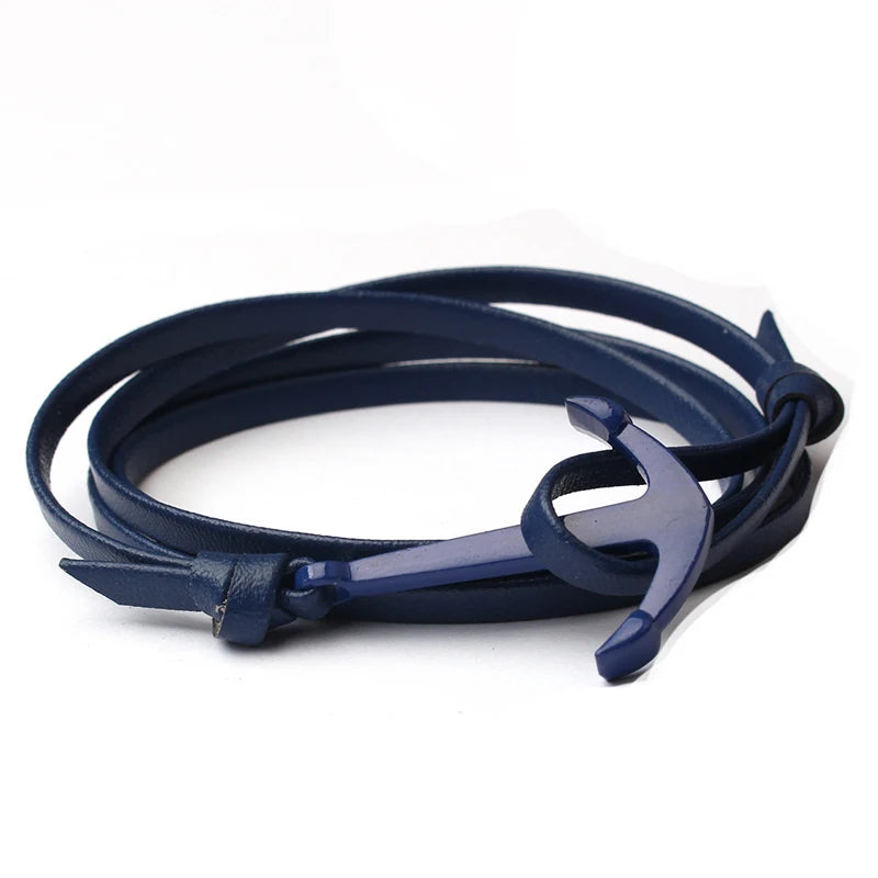 Anchor Bracelet for Men Boys Tribal Wristbands Jewelry