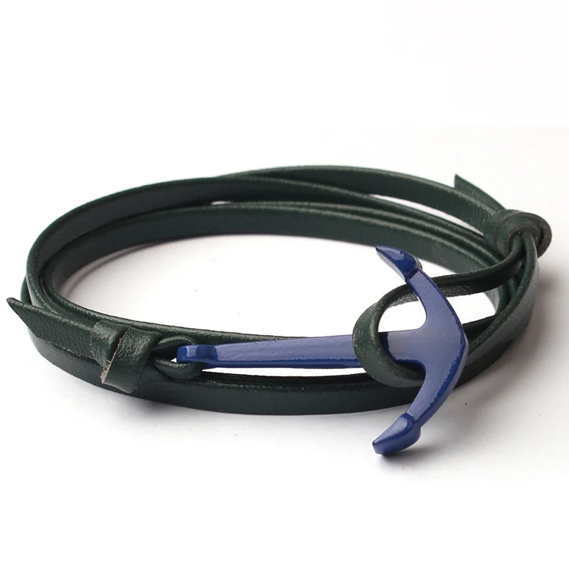 Anchor Bracelet for Men Boys Tribal Wristbands Jewelry