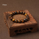 Tiger Eyes Stone Bracelet Men Jewelry Beads Charm Braclet Male Women