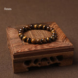 Tiger Eyes Stone Bracelet Men Jewelry Beads Charm Braclet Male Women