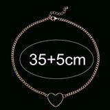 NK218 Hollow Heart Choker Necklace for Women Clavicle Colar