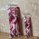 NO GAME NO LIFE Mini Key Chains Dakimakura Keychain Anime Body Mini Pillow Penda