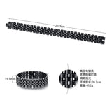 Men's Stainless Steel Rollie Chain Link Bracelet