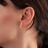 Arabic Name Stud Earrings Personalized Stainless Steel Girls Accessories