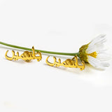 Arabic Name Stud Earrings for Women Personalized Stainless Steel Stud Earrings
