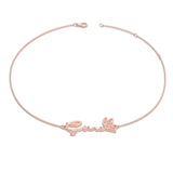 Personalized Baby Name Bracelet Stainless Steel Plated Jewelry Gift