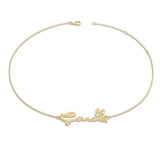 Personalized Baby Name Bracelet Stainless Steel Plated Jewelry Gift