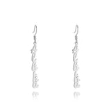 Personalized Name Earrings Jewelry Letter Drop Pendant for Women