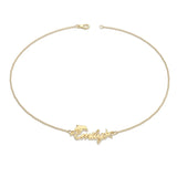 Dolphin & Star Bracelet for Little Girl - Personalized Kids Baptism Jewelry