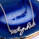 Women's Personalized Name Necklace Stainless Steel Choker Plated Gift
