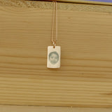Picture Necklace Stainless Steel Jewelry Pendant With Picture Chain Necklace