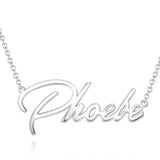 Stainless Steel Name Necklace Choker for Women