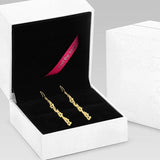 Custom Name Drop Earrings for Women