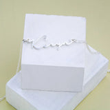 NOKMIT Stainless Steel Name Necklace Jewelry Pendant Necklaces